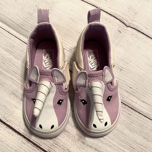 Toddler unicorn Vans